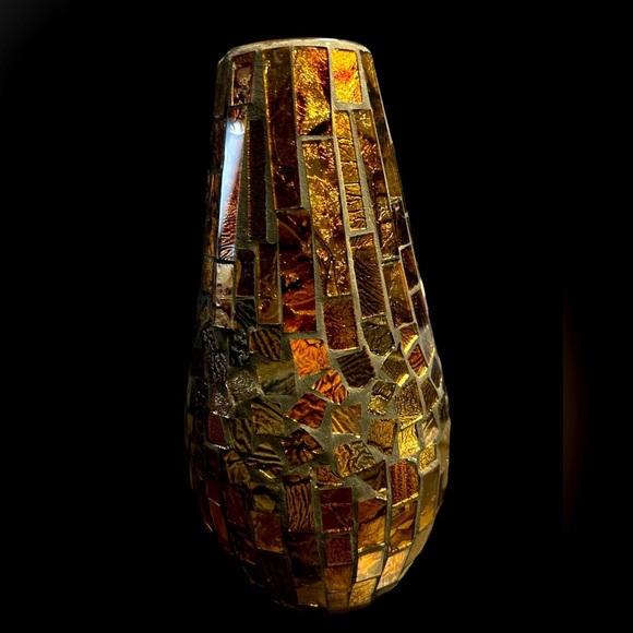 Other - Gold copper coloured  flower vase